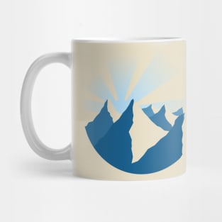 Mountains Silouette Mug